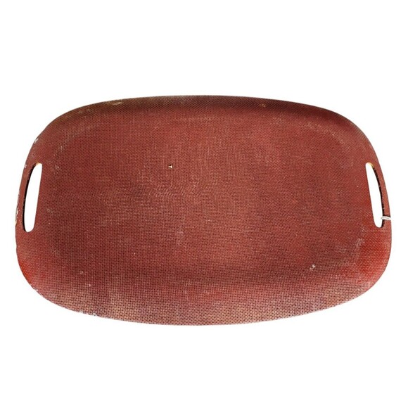 Vintage MCM Old World Map Fiberboard Set of Three Serving Trays Made in Japan - Picture 9 of 11